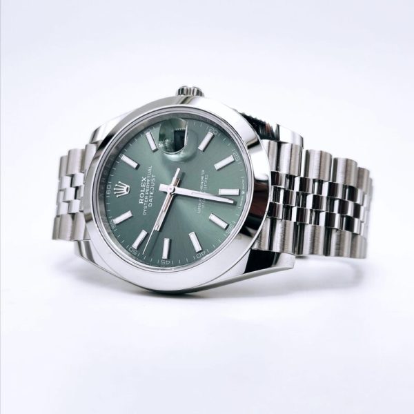 Rolex Datejust 41 Mint Green