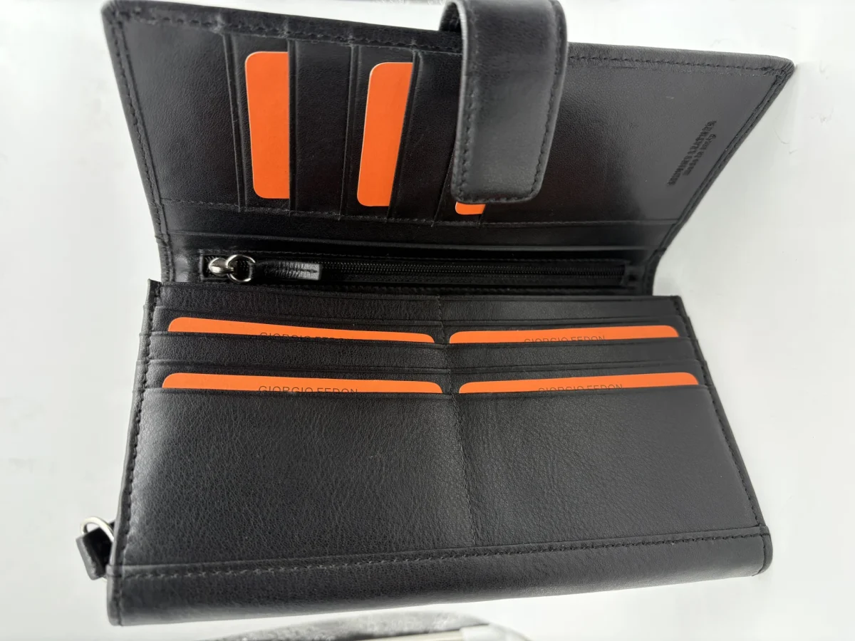 WOMENS ZIP UP PURSE BROWN, photo 2