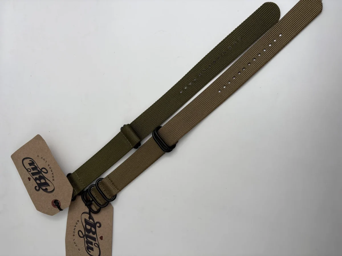 DALUCA WATCH STRAP SAND 22MM AND OLIVE, photo 2