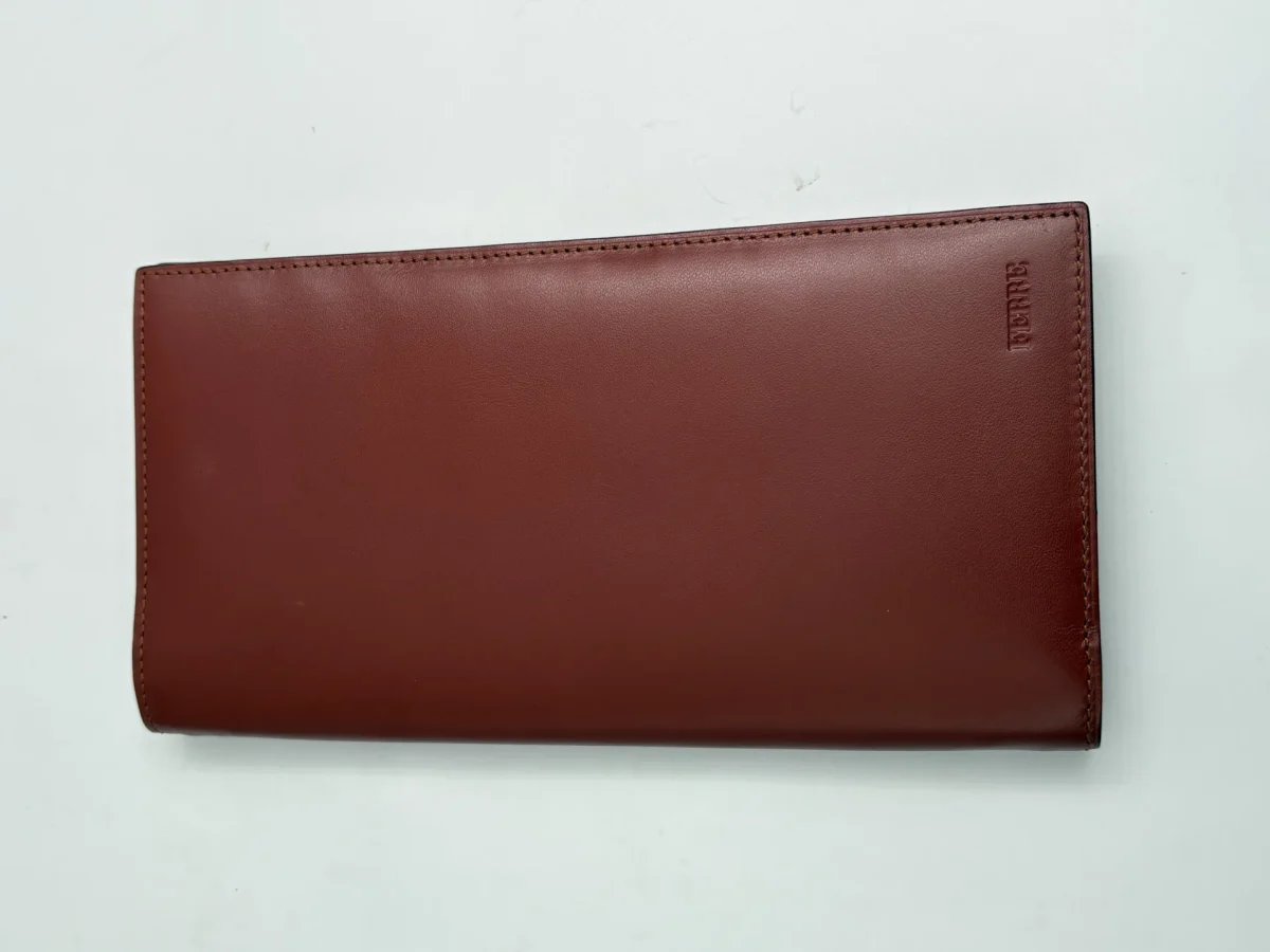 WOMENS BROWN LONG PURSE (L)
