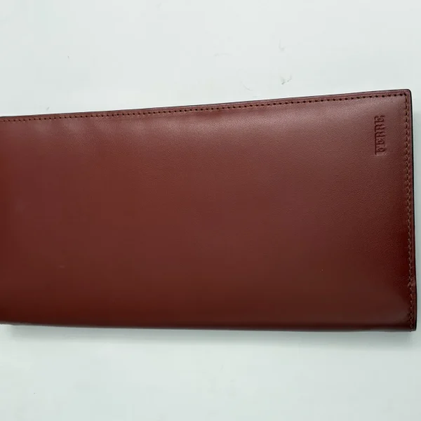 WOMENS BROWN LONG PURSE (L)