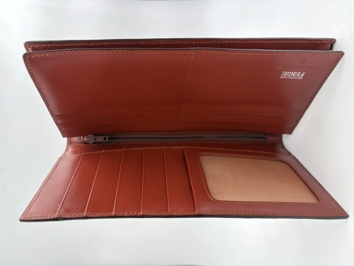 WOMENS BROWN LONG PURSE (L), photo 2