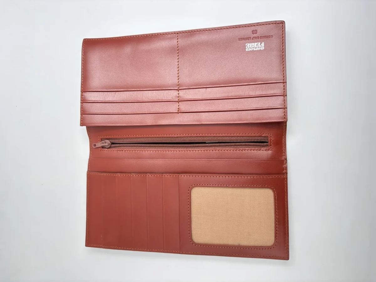 WOMENS BROWN LONG PURSE (L), photo 3
