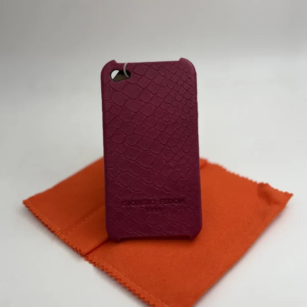 IPHONE 4 PINK SNAKE SKIN PHONE COVER